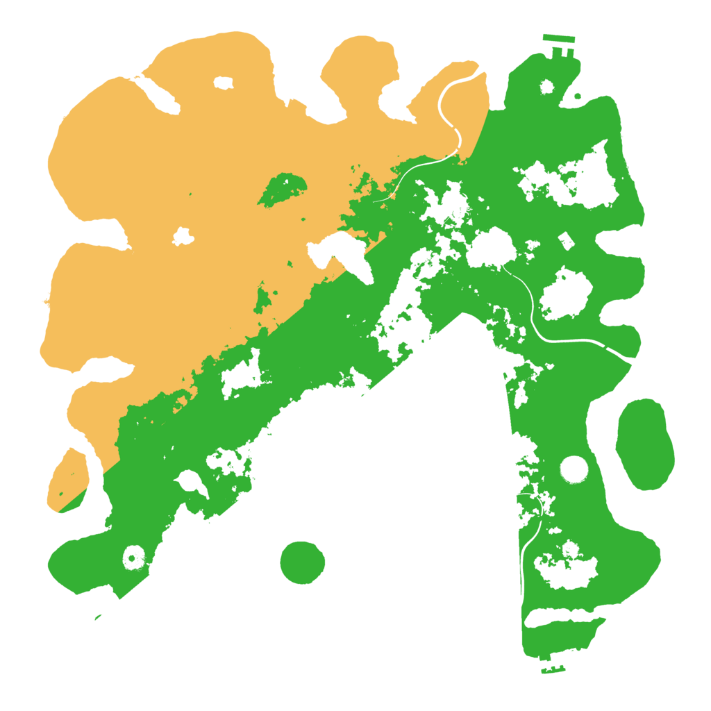 Biome Rust Map: Procedural Map, Size: 4500, Seed: 1432286839
