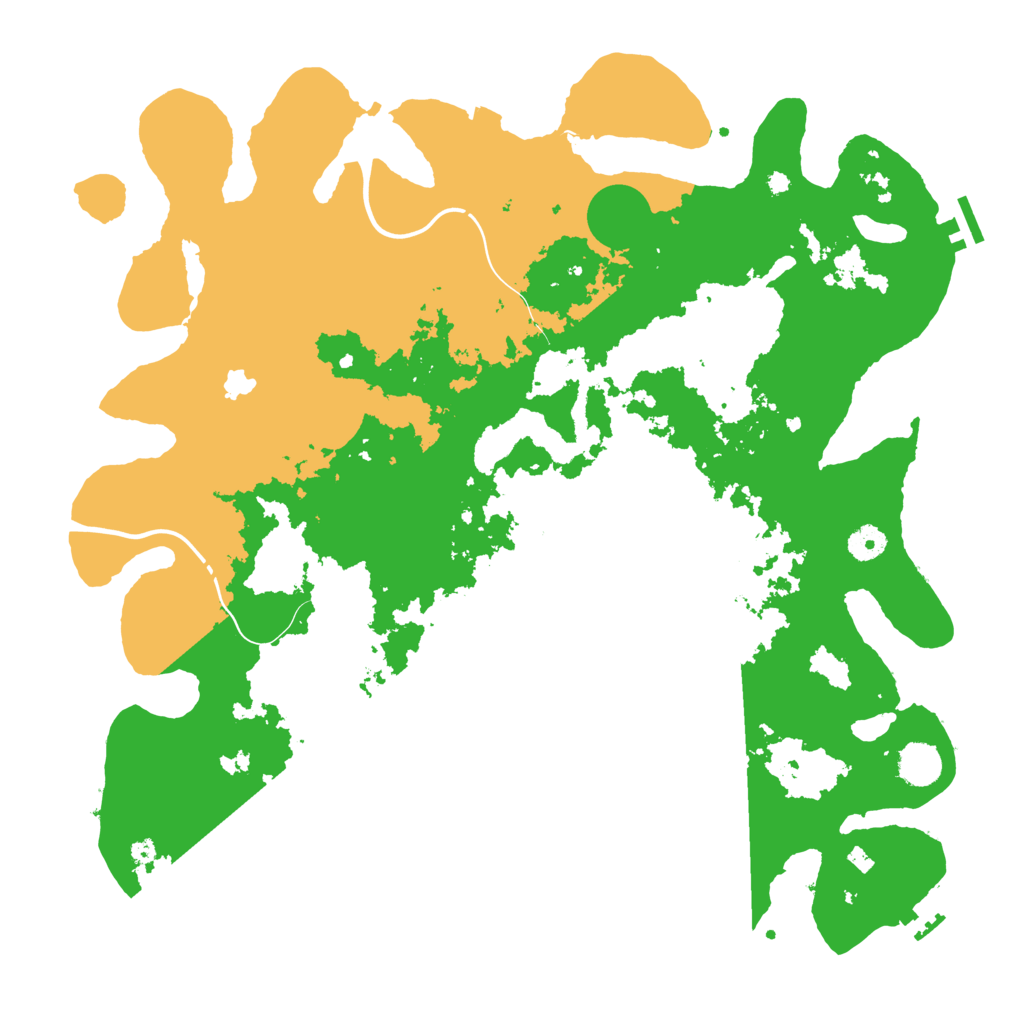 Biome Rust Map: Procedural Map, Size: 4250, Seed: 2377007