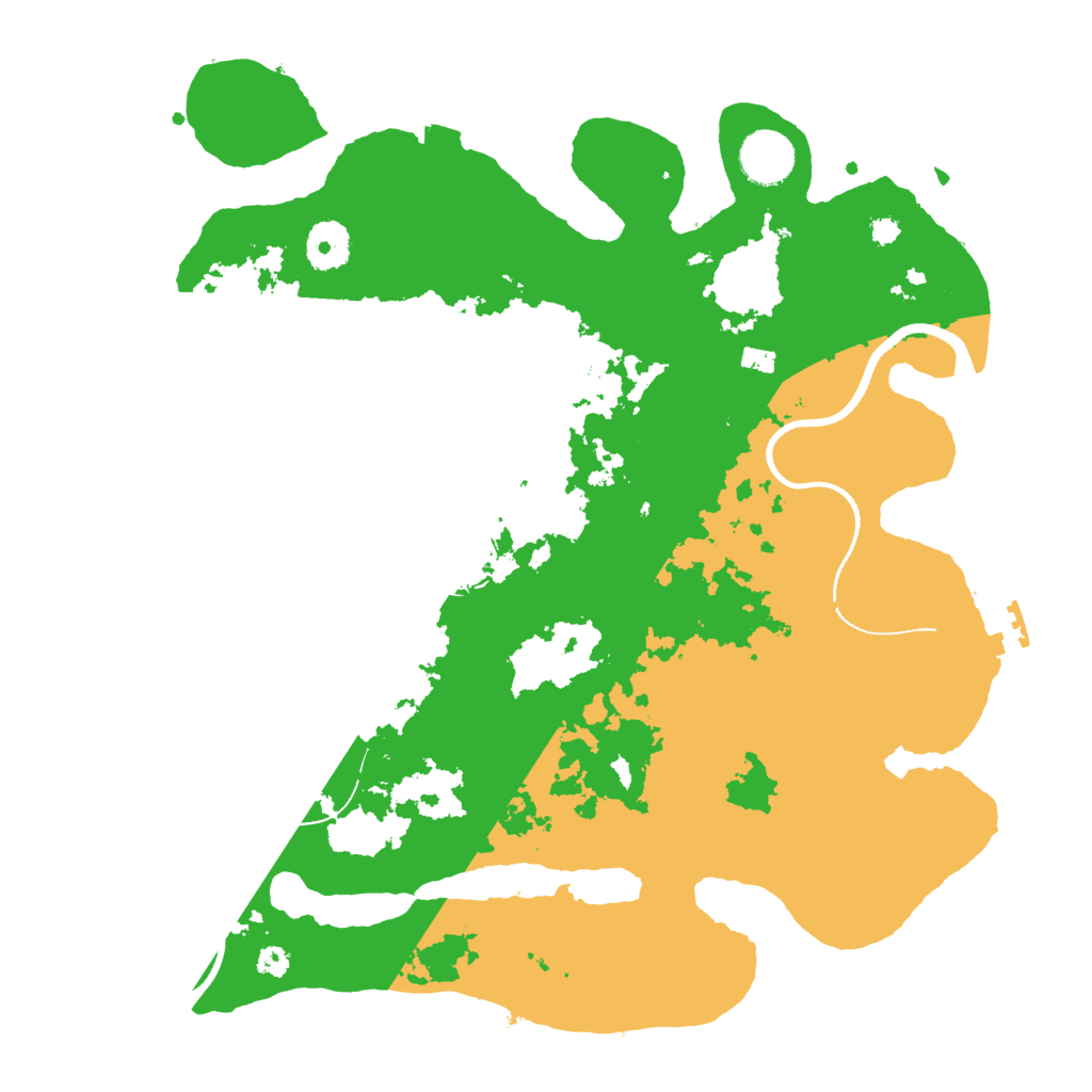 Biome Rust Map: Procedural Map, Size: 3500, Seed: 1948945046