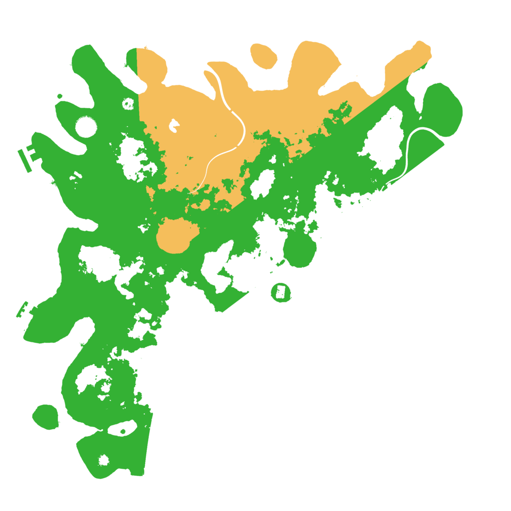 Biome Rust Map: Procedural Map, Size: 4250, Seed: 14552