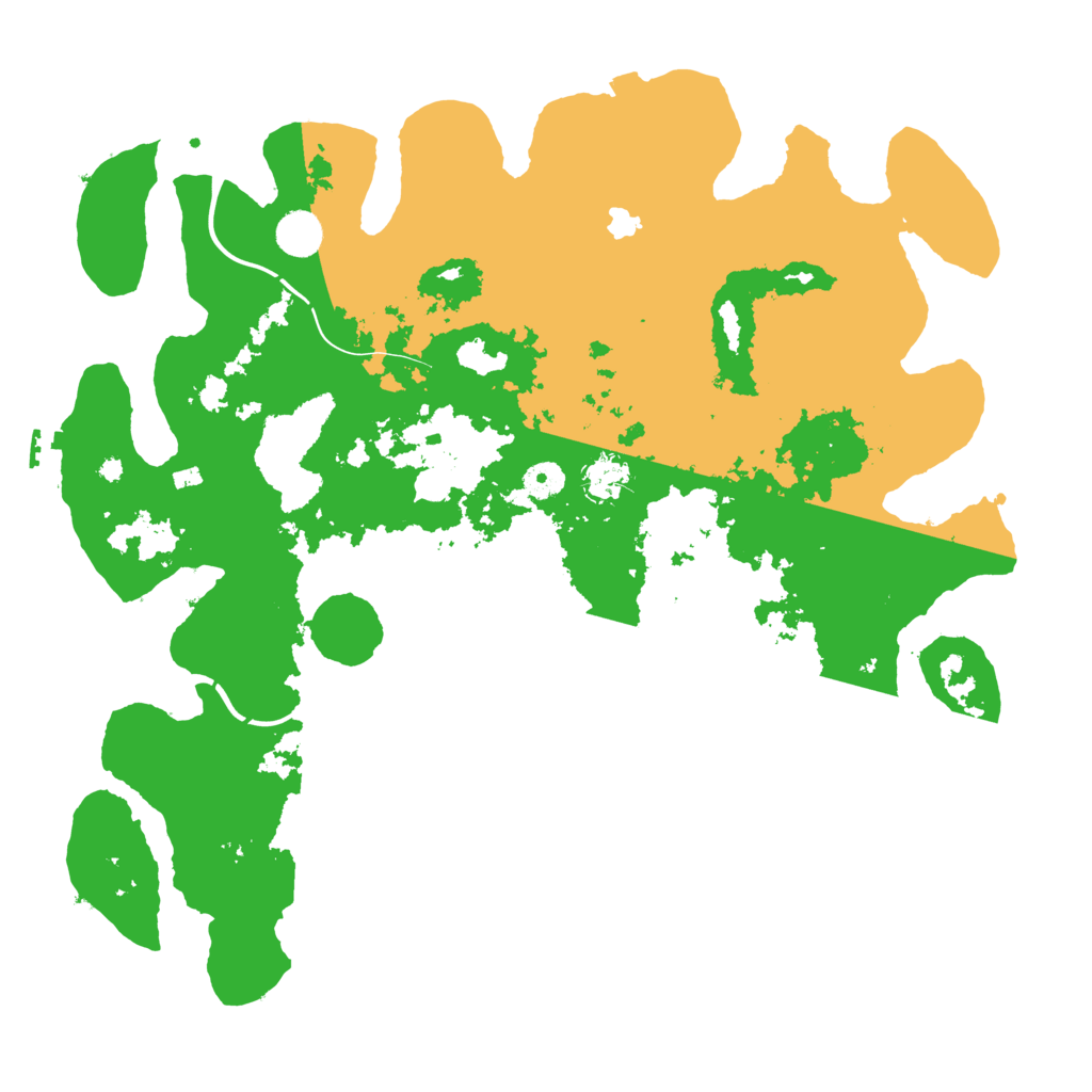 Biome Rust Map: Procedural Map, Size: 4250, Seed: 21976