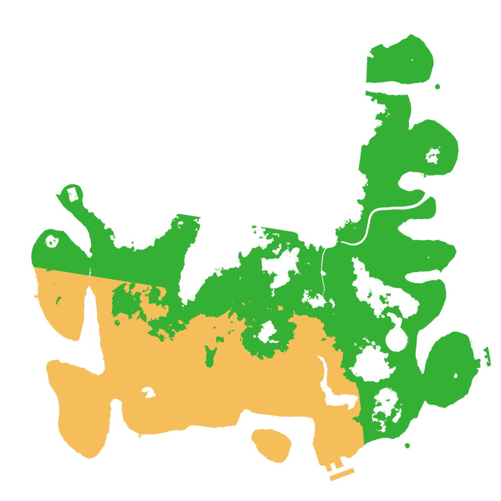 Biome Rust Map: Procedural Map, Size: 4000, Seed: 220278580