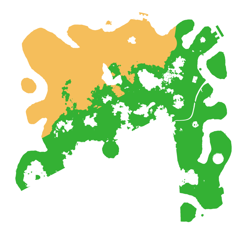 Biome Rust Map: Procedural Map, Size: 4000, Seed: 1763655445