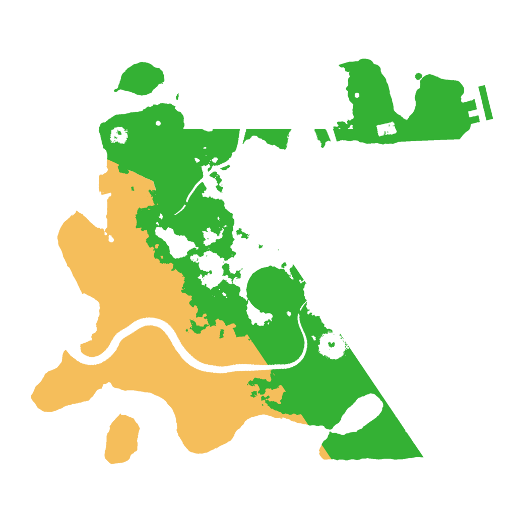 Biome Rust Map: Procedural Map, Size: 3000, Seed: 1976460538