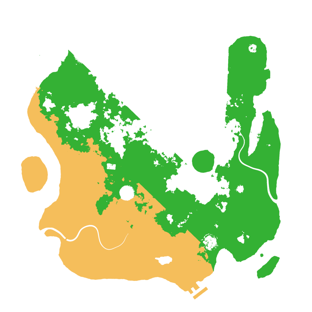 Biome Rust Map: Procedural Map, Size: 3750, Seed: 471072646