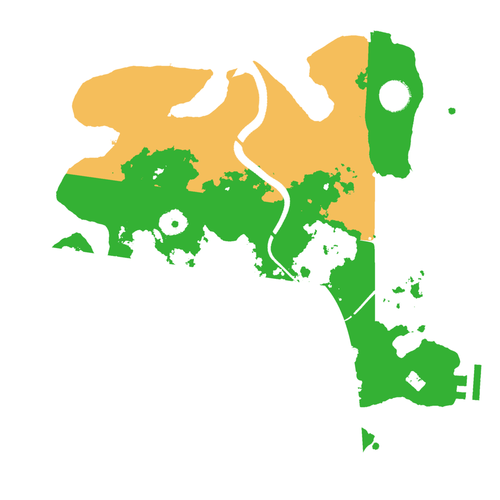 Biome Rust Map: Procedural Map, Size: 2850, Seed: 962386735