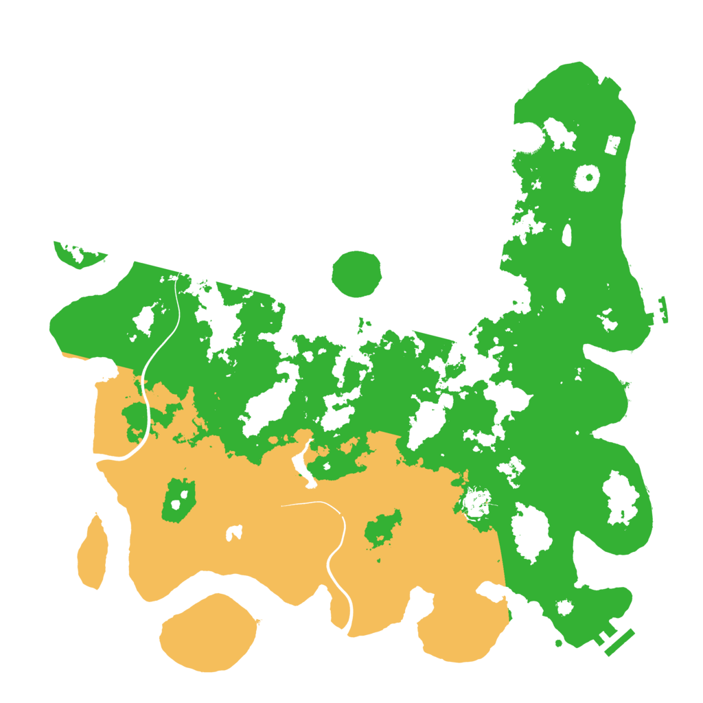 Biome Rust Map: Procedural Map, Size: 4000, Seed: 1797638010
