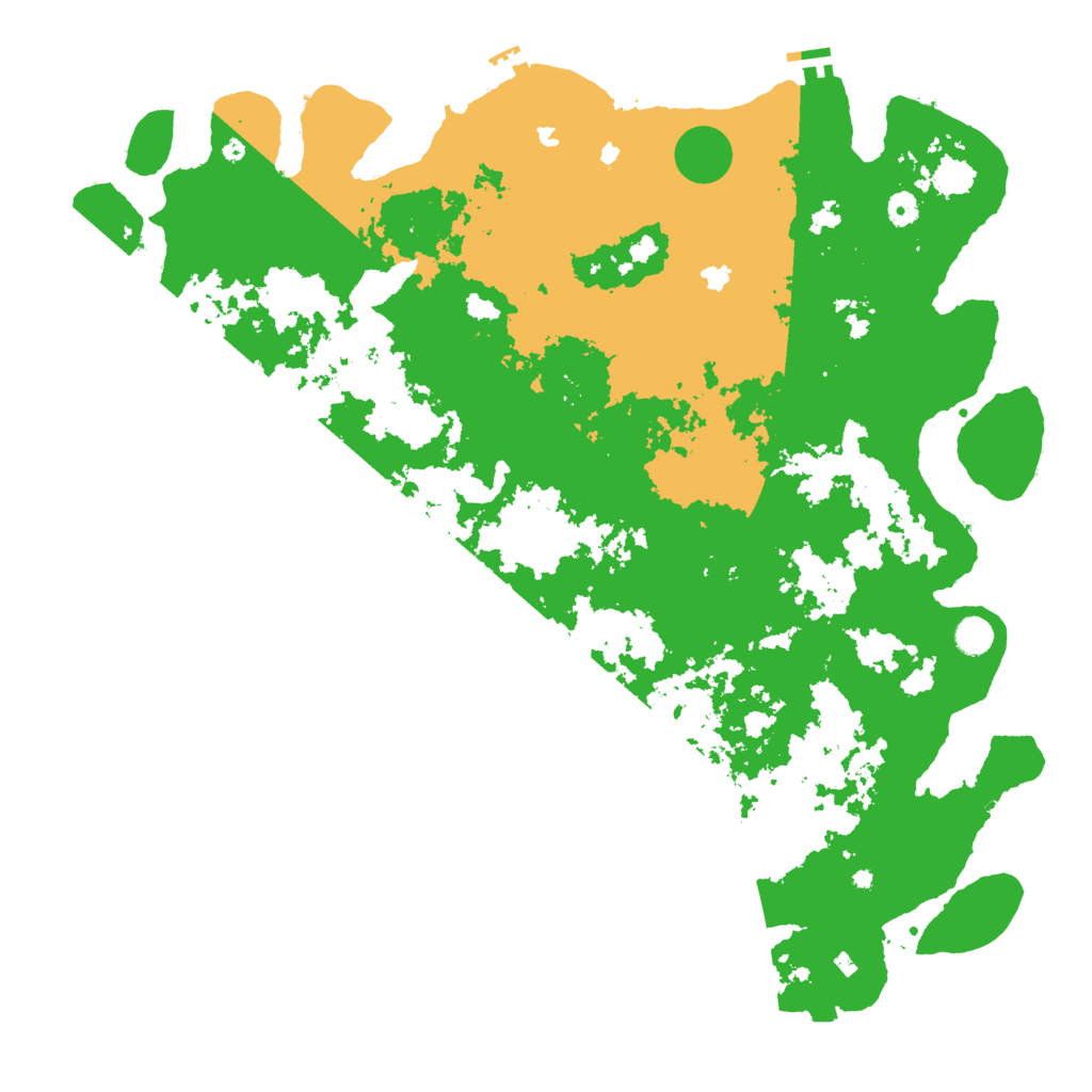 Biome Rust Map: Procedural Map, Size: 5000, Seed: 2069609704