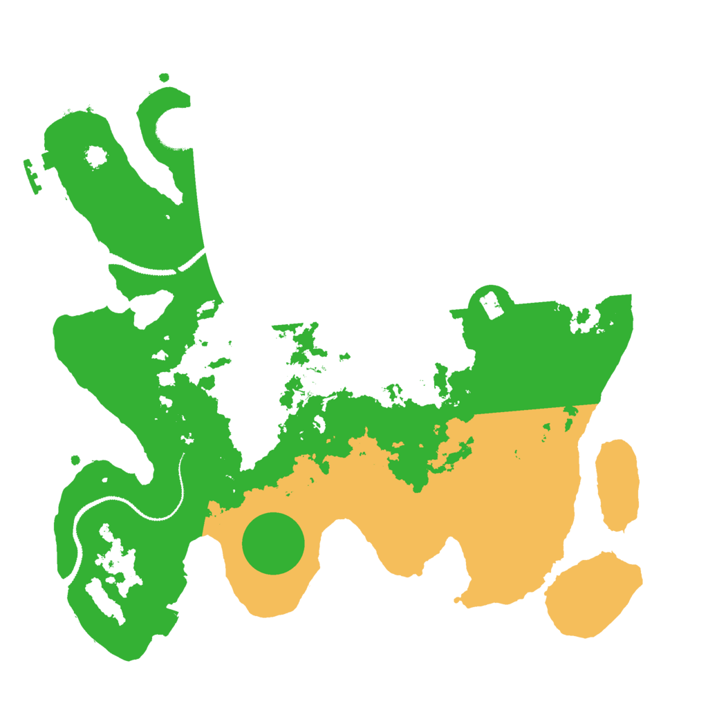 Biome Rust Map: Procedural Map, Size: 3000, Seed: 1711872781