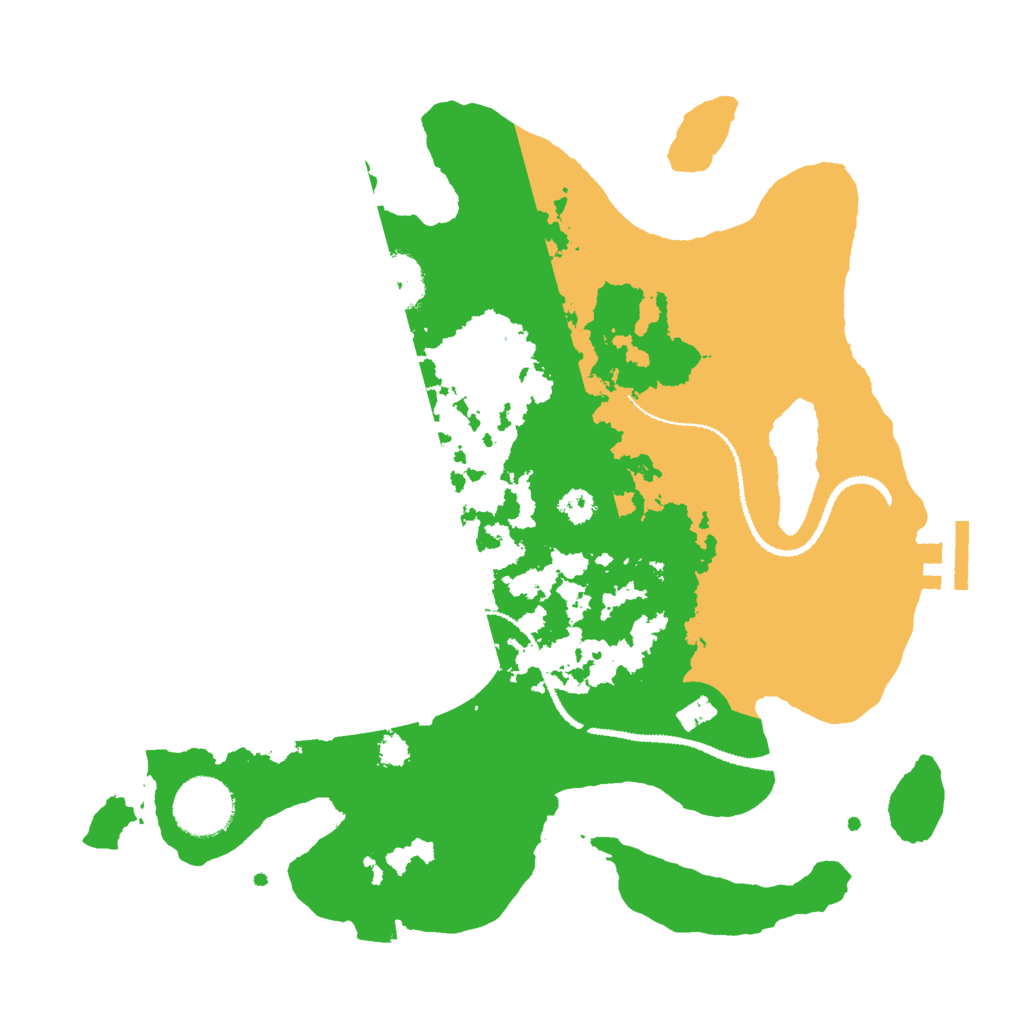 Biome Rust Map: Procedural Map, Size: 3000, Seed: 1020706940