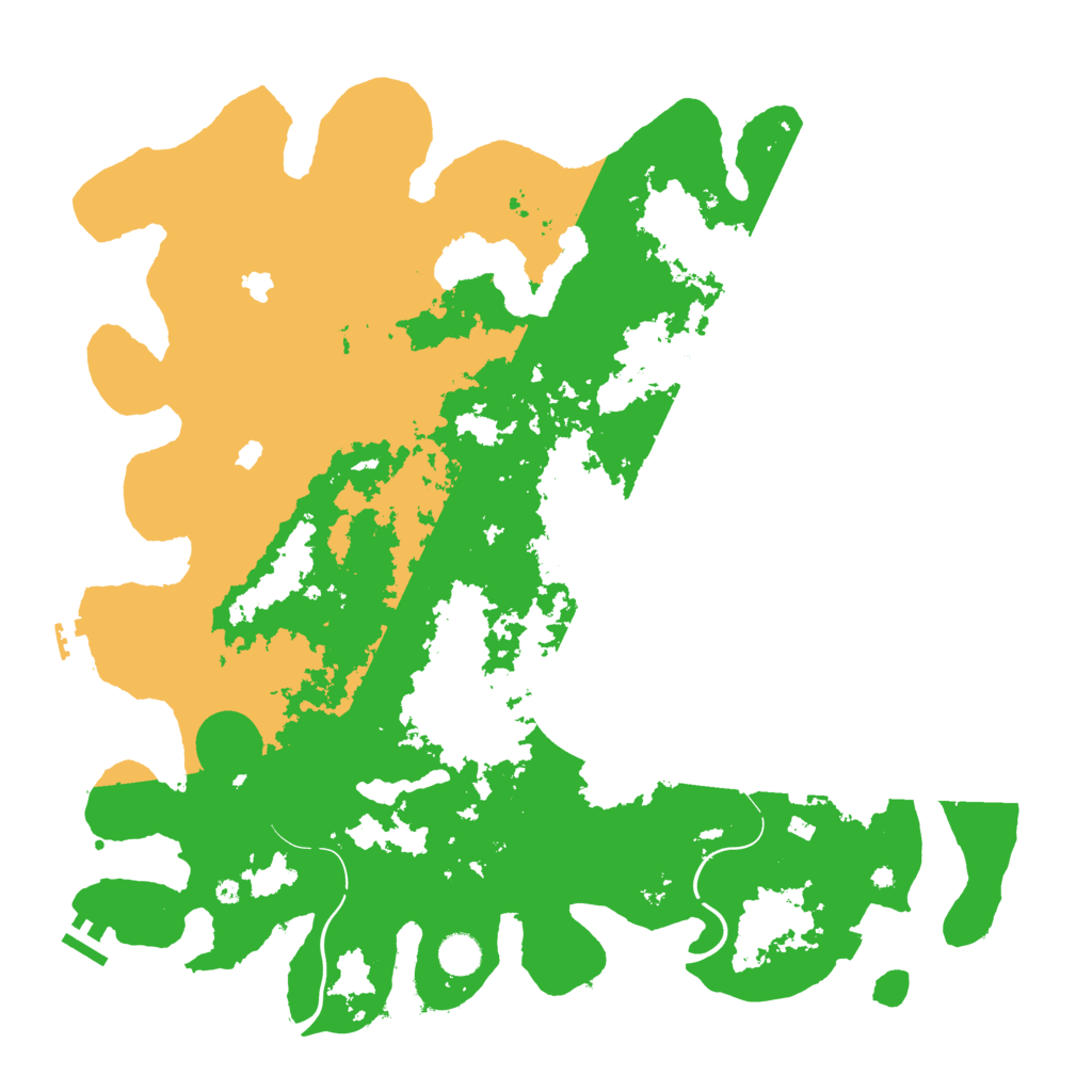 Biome Rust Map: Procedural Map, Size: 4500, Seed: 50090378