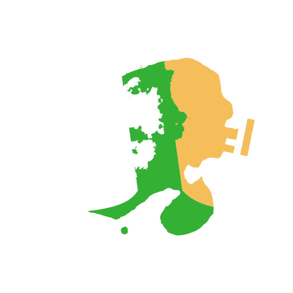 Biome Rust Map: Procedural Map, Size: 1600, Seed: 769301027