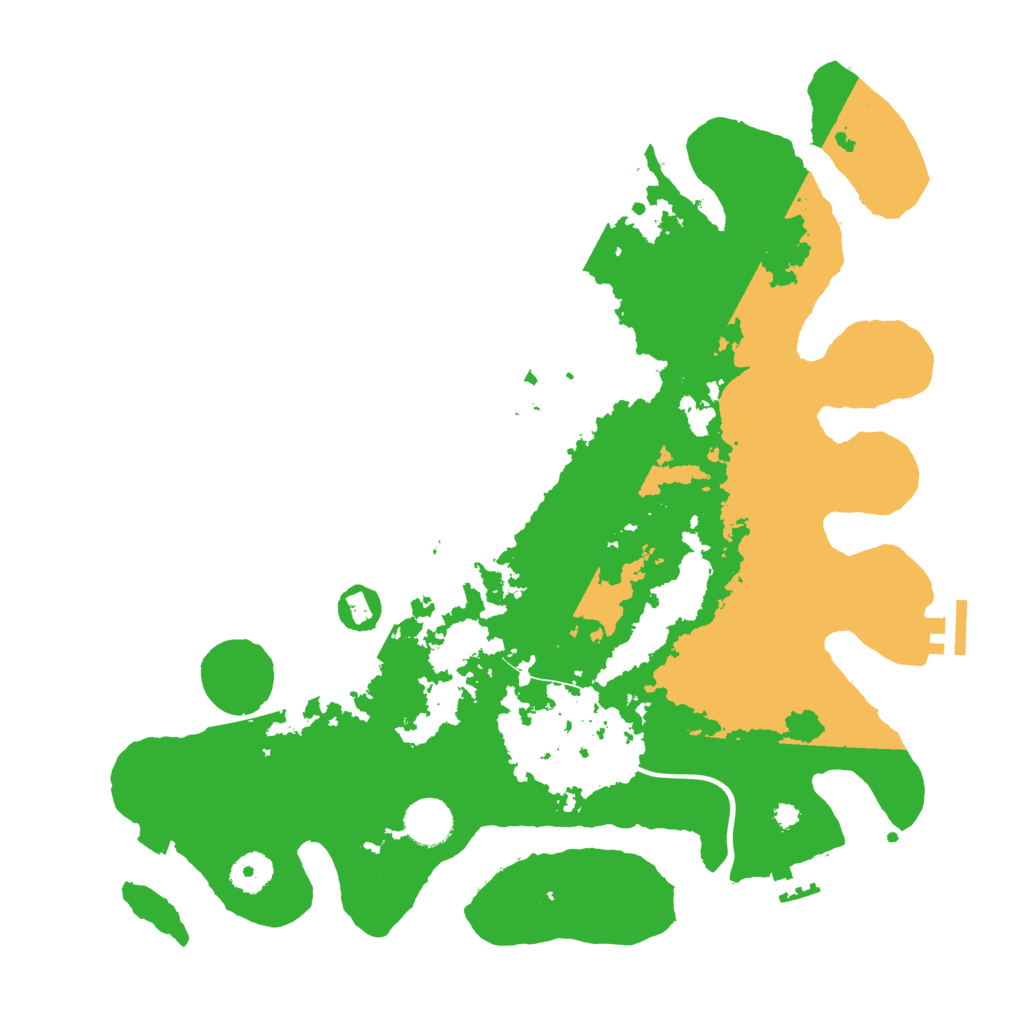 Biome Rust Map: Procedural Map, Size: 3750, Seed: 1853679084