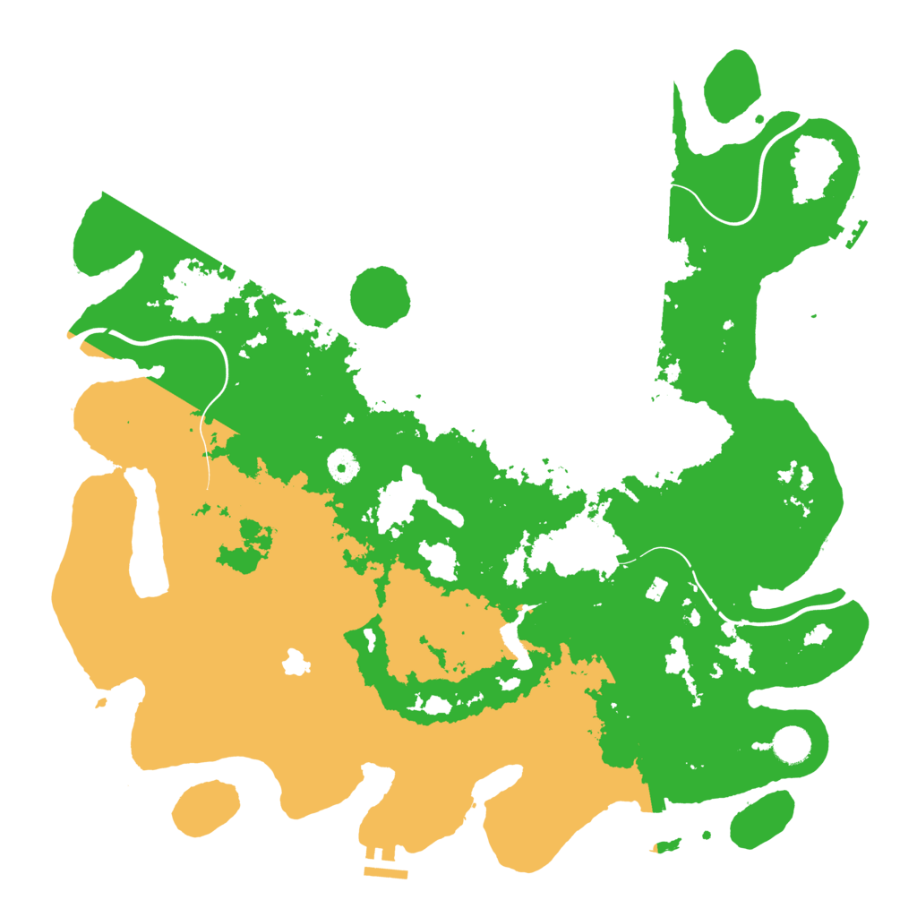 Biome Rust Map: Procedural Map, Size: 4250, Seed: 45948030