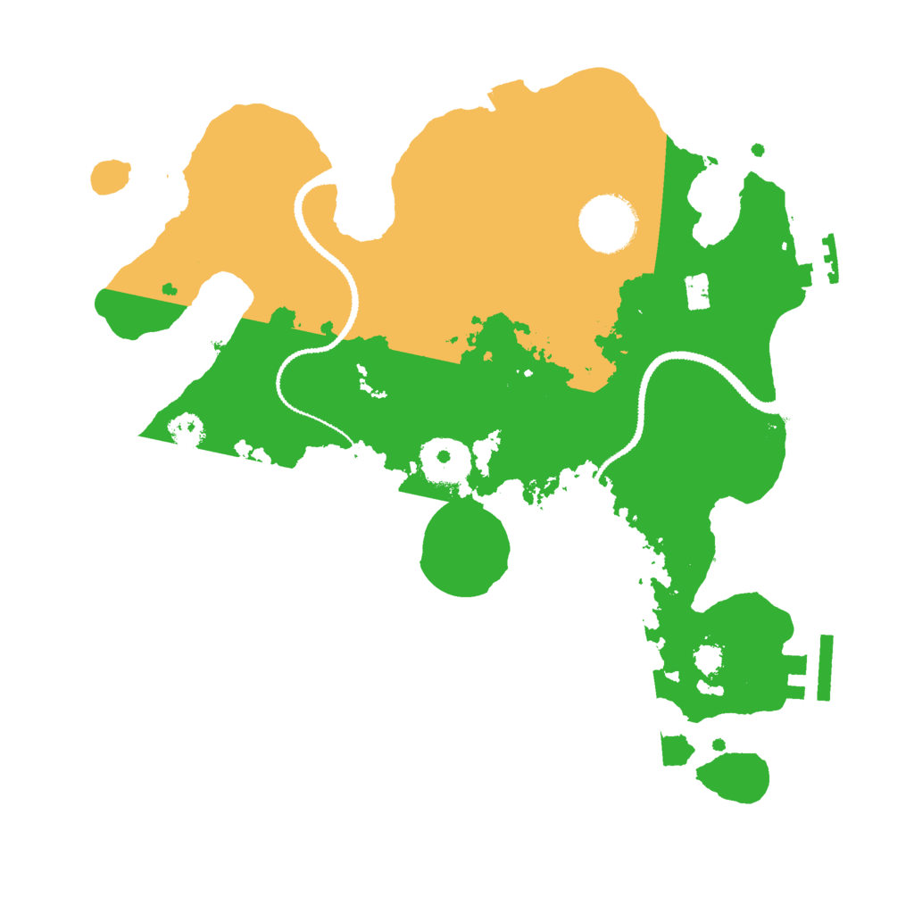 Biome Rust Map: Procedural Map, Size: 2800, Seed: 854