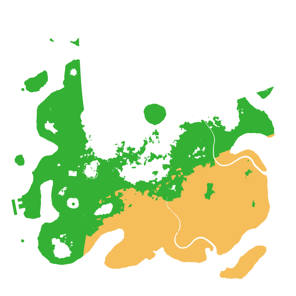 Biome Rust Map: Procedural Map, Size: 3850, Seed: 2085293056