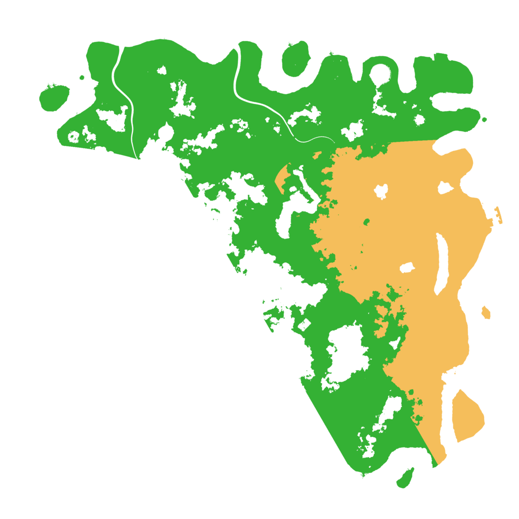 Biome Rust Map: Procedural Map, Size: 4500, Seed: 67893413