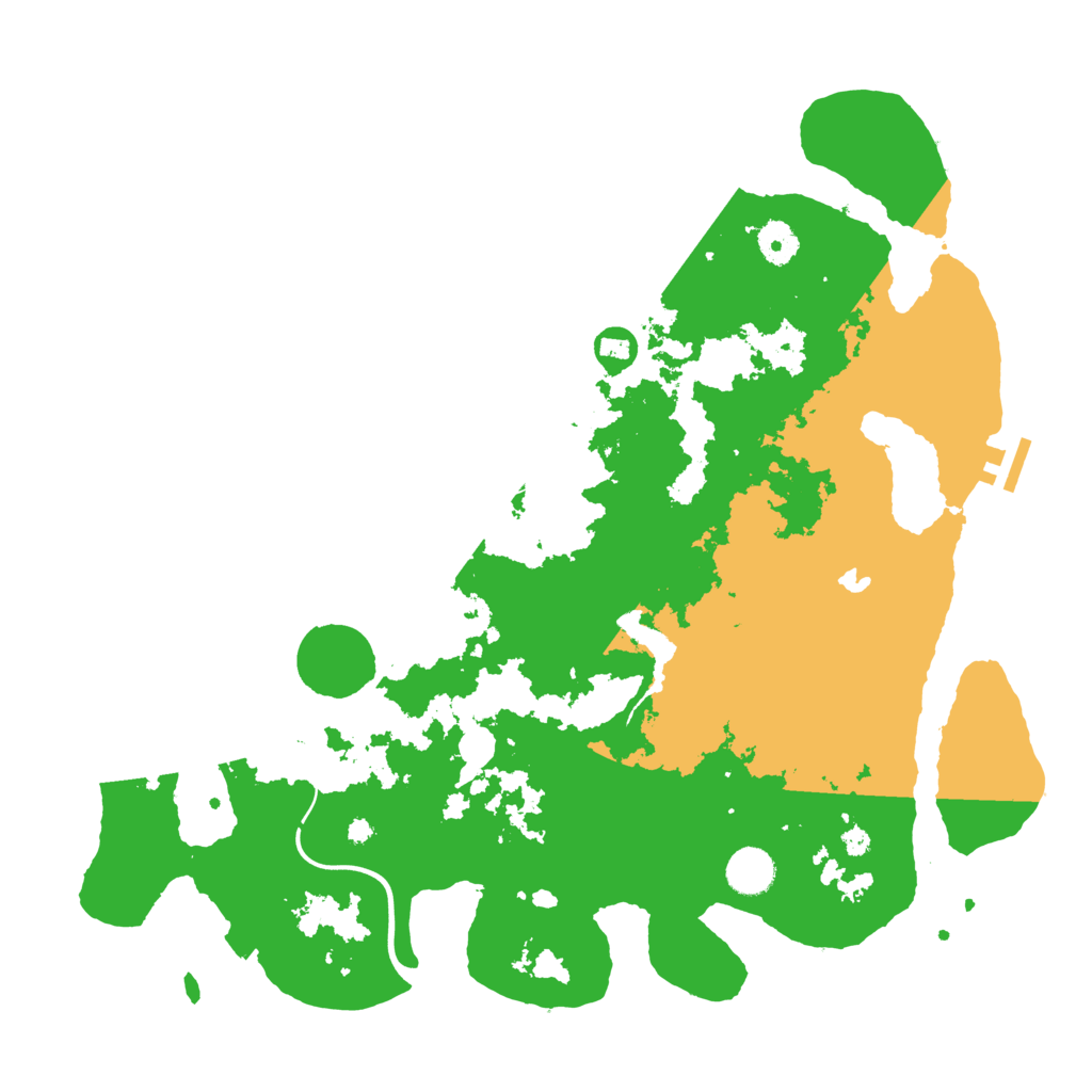 Biome Rust Map: Procedural Map, Size: 4000, Seed: 1868465