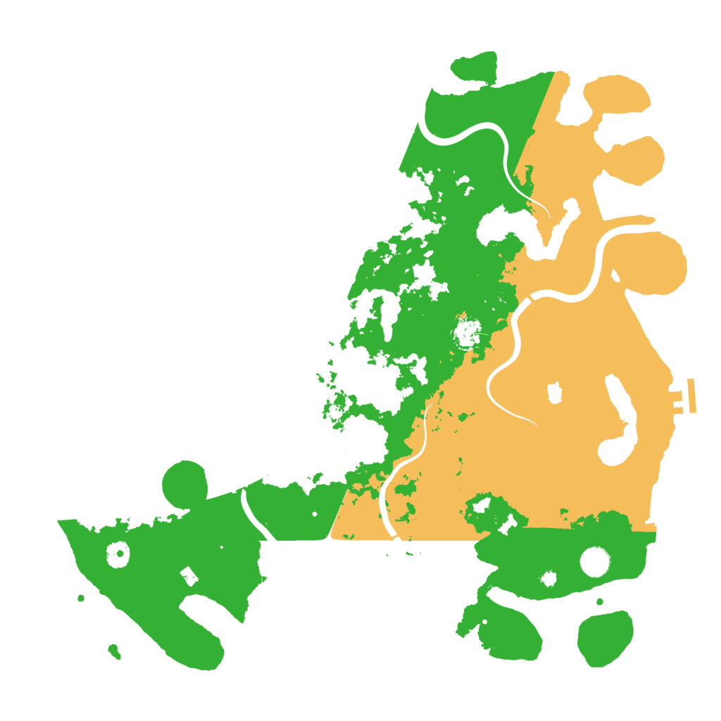 Biome Rust Map: Procedural Map, Size: 4250, Seed: 244551678