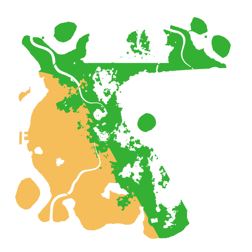 Biome Rust Map: Procedural Map, Size: 4000, Seed: 1684896