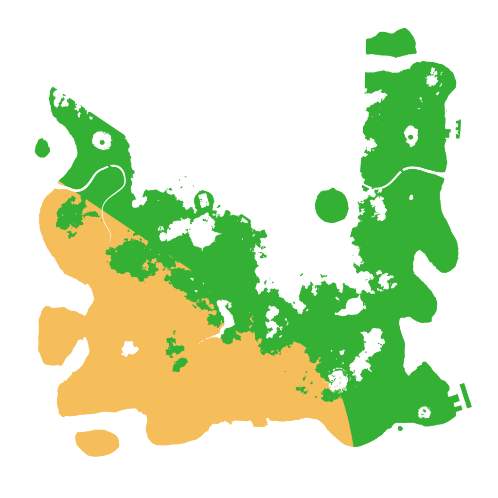 Biome Rust Map: Procedural Map, Size: 4000, Seed: 1684871