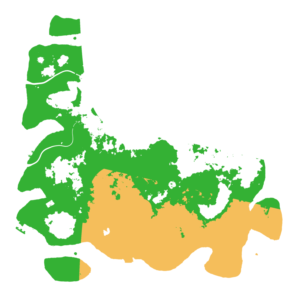 Biome Rust Map: Procedural Map, Size: 4096, Seed: 361843378