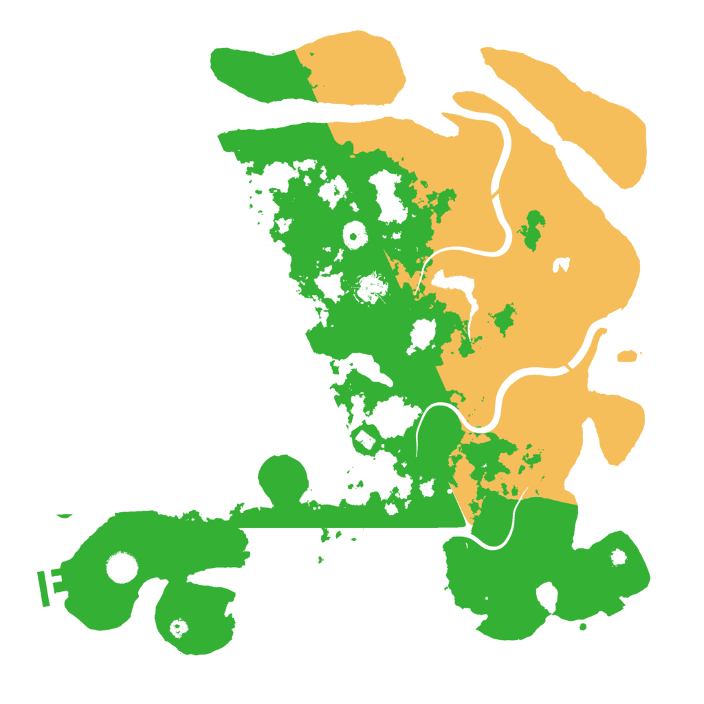 Biome Rust Map: Procedural Map, Size: 4000, Seed: 540582131