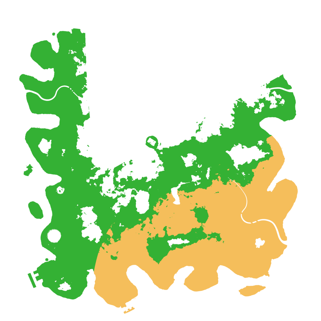 Biome Rust Map: Procedural Map, Size: 4250, Seed: 17042025