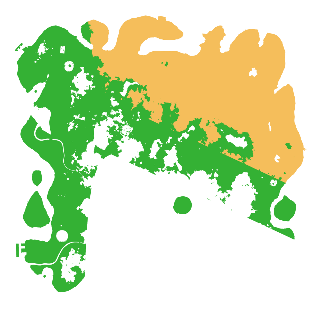 Biome Rust Map: Procedural Map, Size: 4750, Seed: 972220898