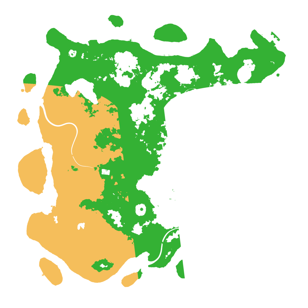 Biome Rust Map: Procedural Map, Size: 4000, Seed: 954178904