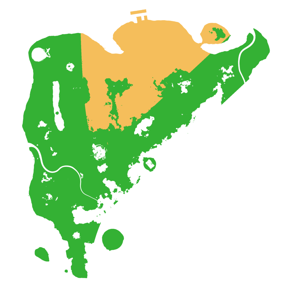 Biome Rust Map: Procedural Map, Size: 3800, Seed: 1774183025