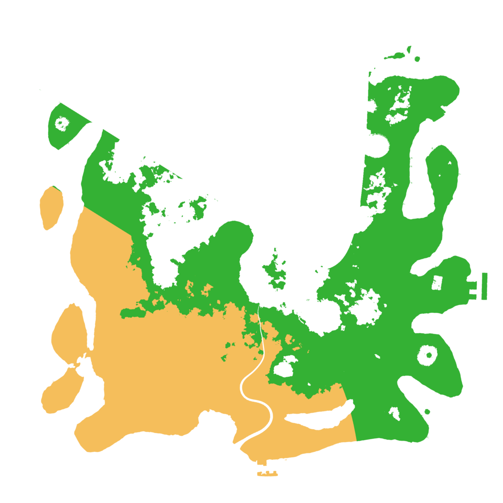 Biome Rust Map: Procedural Map, Size: 3750, Seed: 1838943983