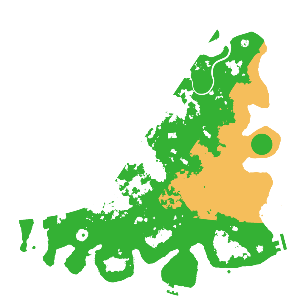 Biome Rust Map: Procedural Map, Size: 3800, Seed: 29312271