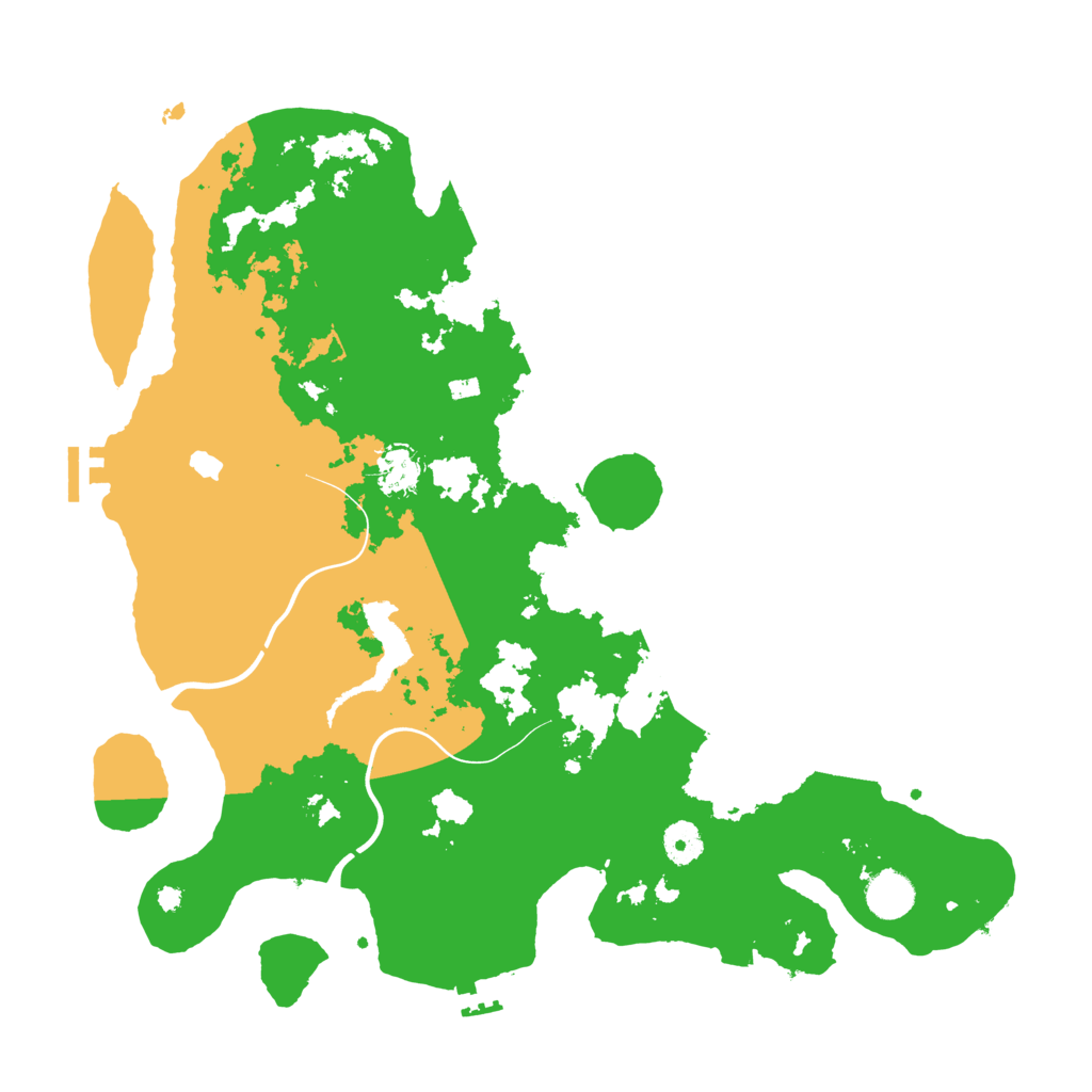 Biome Rust Map: Procedural Map, Size: 4000, Seed: 590452330