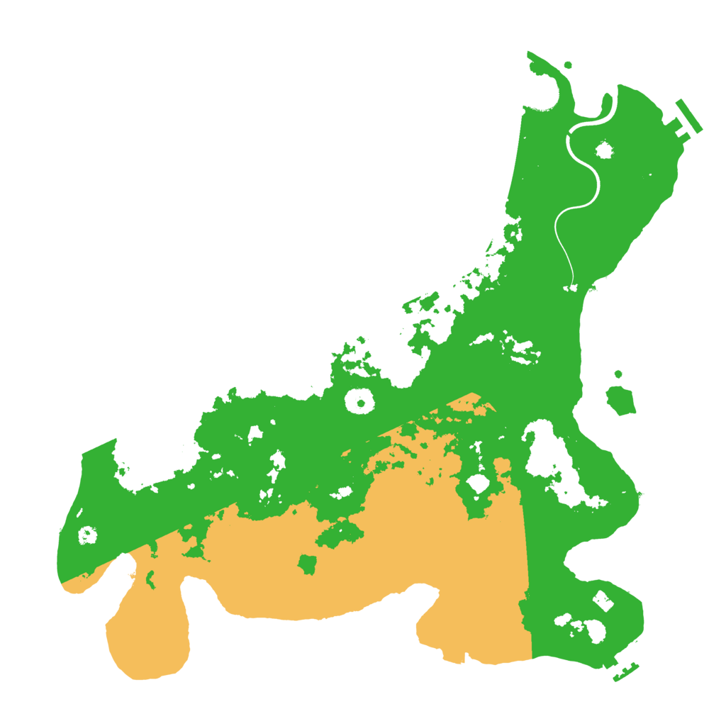 Biome Rust Map: Procedural Map, Size: 3850, Seed: 1844135771