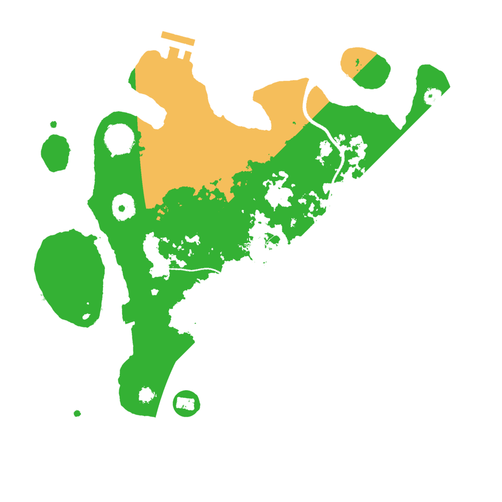 Biome Rust Map: Procedural Map, Size: 3000, Seed: 1167469382