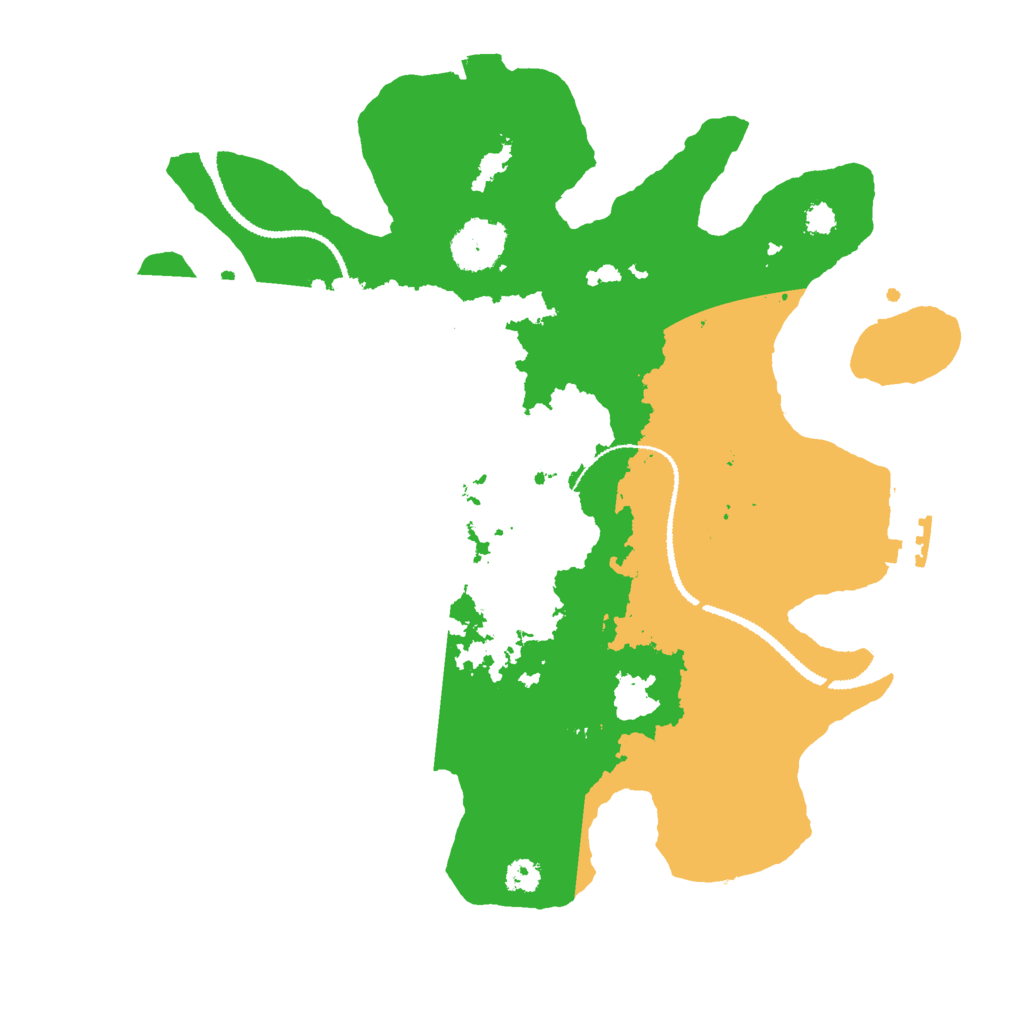 Biome Rust Map: Procedural Map, Size: 3000, Seed: 1869026727
