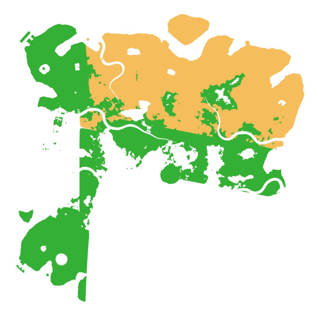 Biome Rust Map: Procedural Map, Size: 4750, Seed: 410913376