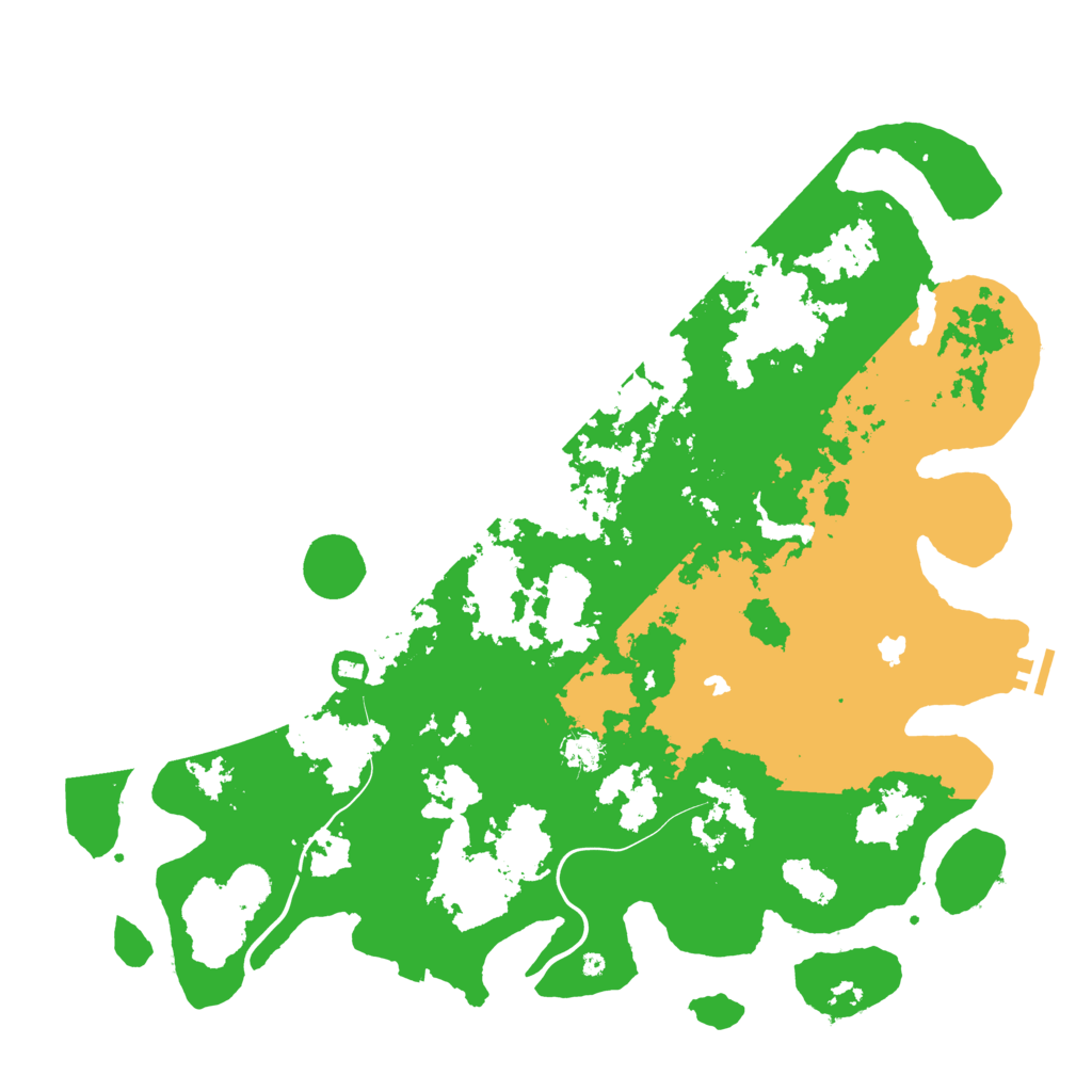 Biome Rust Map: Procedural Map, Size: 4750, Seed: 130815618