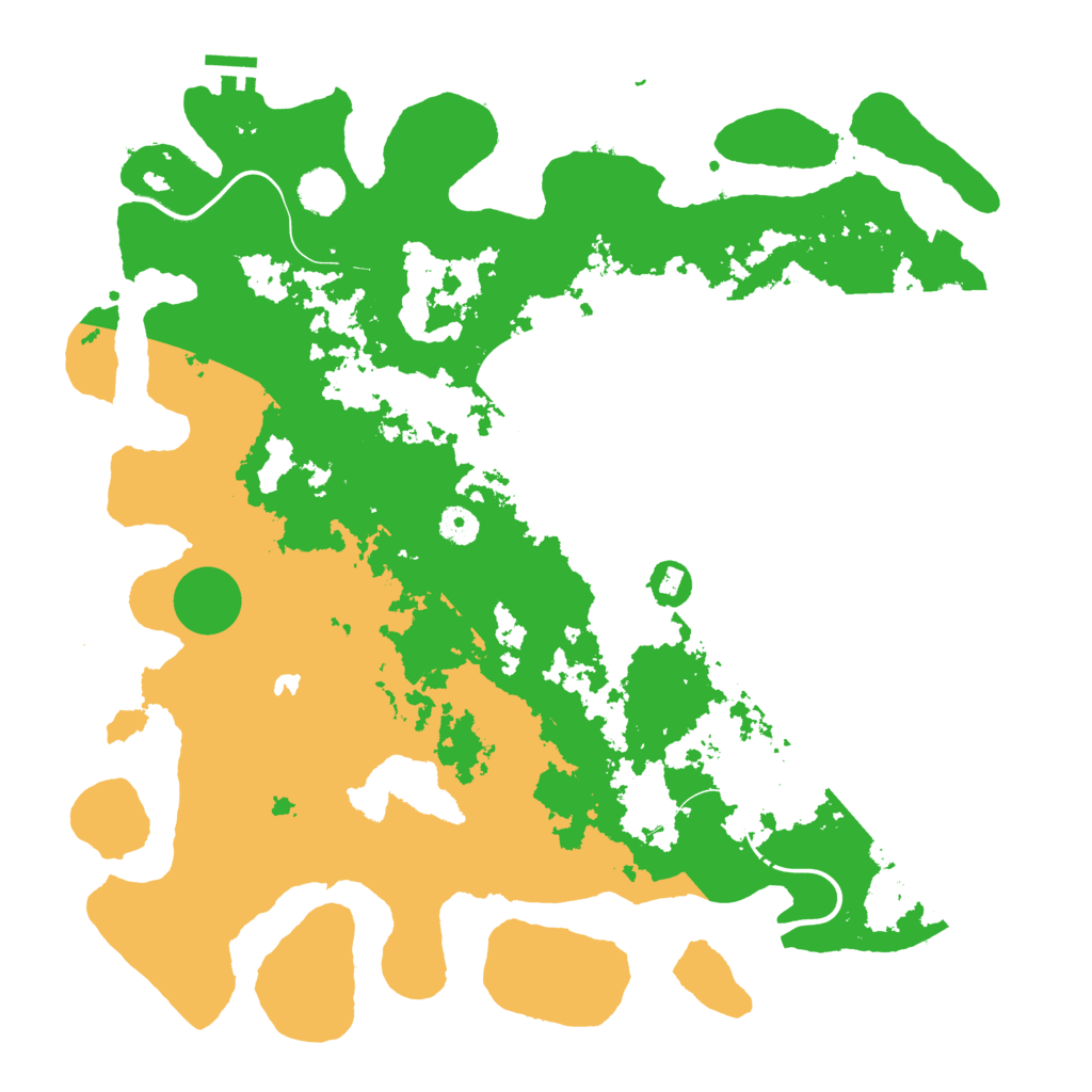 Biome Rust Map: Procedural Map, Size: 4250, Seed: 1127530197