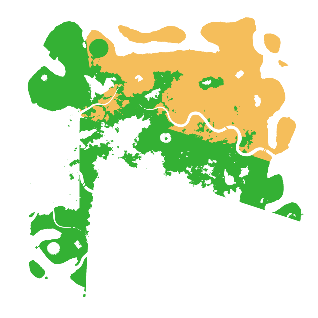 Biome Rust Map: Procedural Map, Size: 4500, Seed: 223065395