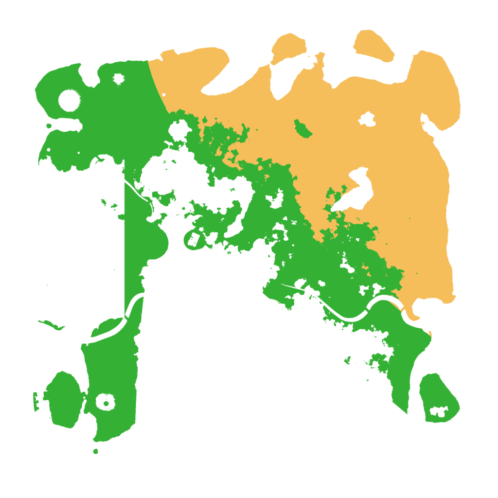 Biome Rust Map: Procedural Map, Size: 4000, Seed: 87347279
