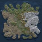 Thumbnail Rust Map: Procedural Map, Size: 3800, Seed: 118649, 17 Monuments