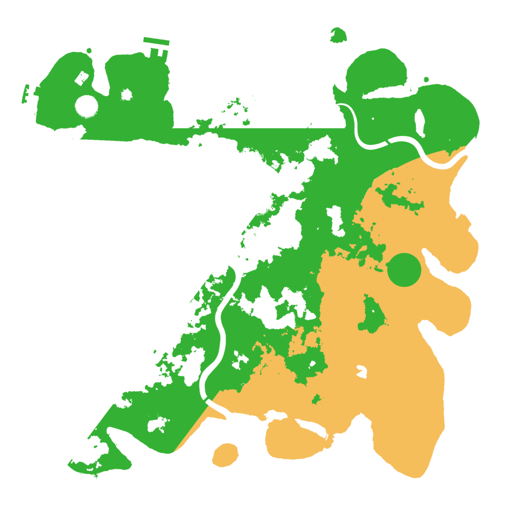 Biome Rust Map: Procedural Map, Size: 4000, Seed: 1041945701