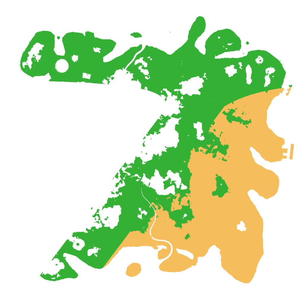 Biome Rust Map: Procedural Map, Size: 4000, Seed: 1041945701