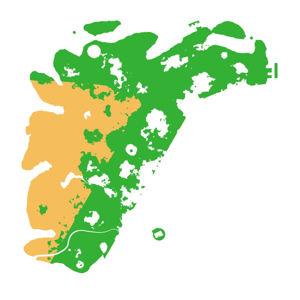 Biome Rust Map: Procedural Map, Size: 4000, Seed: 1936487500