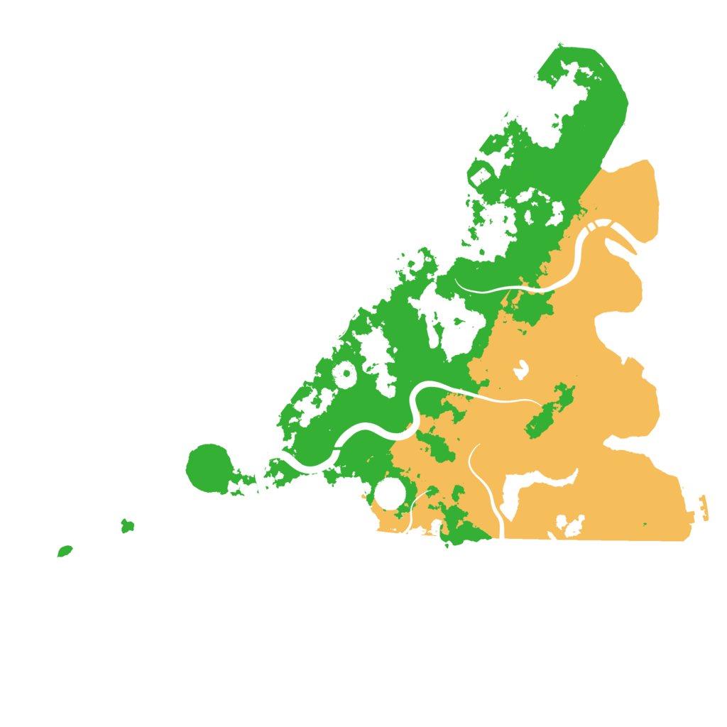 Biome Rust Map: Procedural Map, Size: 4250, Seed: 1048948102