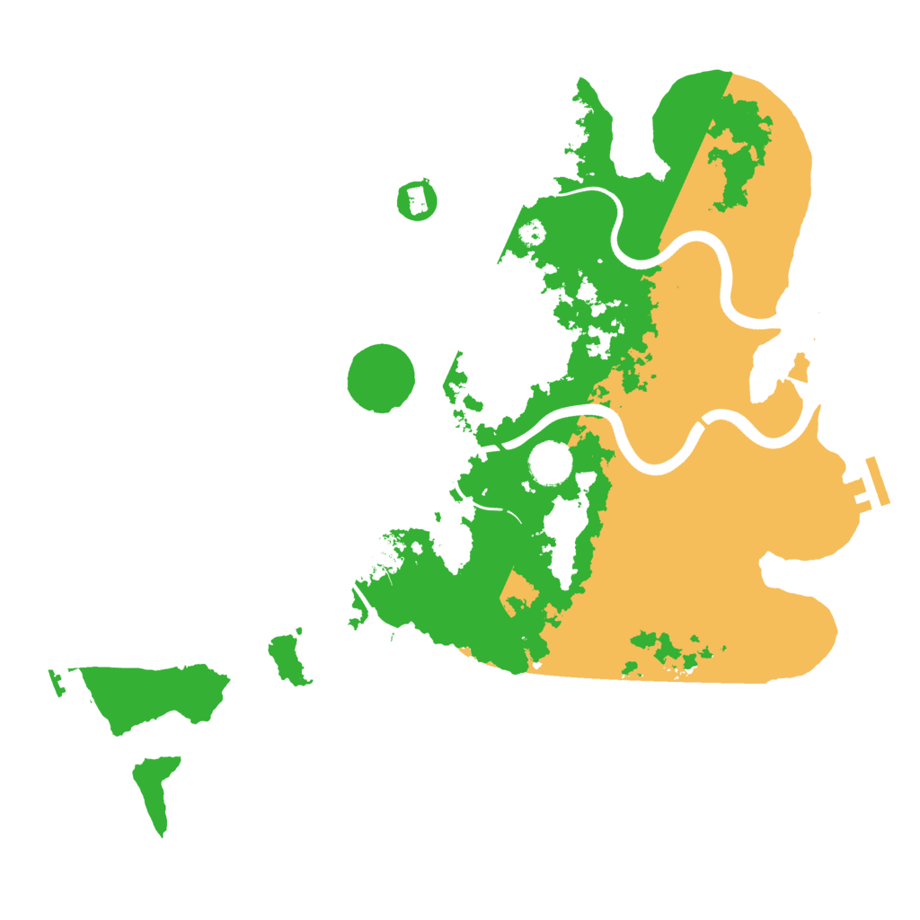 Biome Rust Map: Procedural Map, Size: 3750, Seed: 144398100