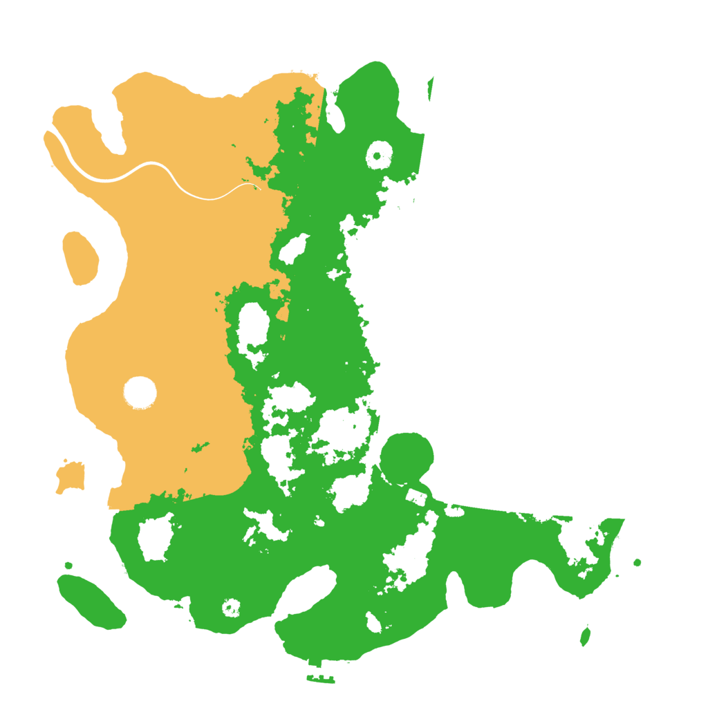 Biome Rust Map: Procedural Map, Size: 3800, Seed: 1901264852