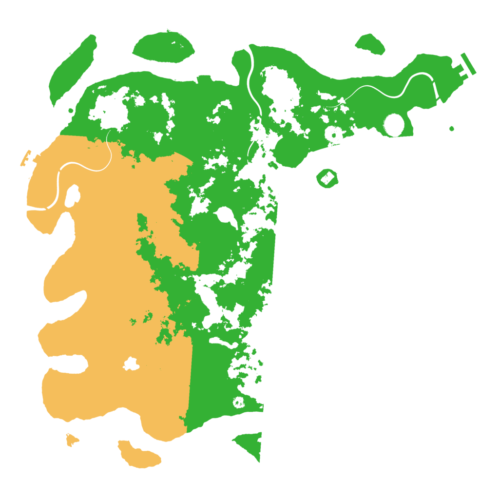 Biome Rust Map: Procedural Map, Size: 4250, Seed: 2010665017